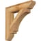 Ekena Millwork Imperial Slat Rough Sawn Bracket, Western Red Cedar, 6"W x 32"D x 32"H BKT06X32X32IMP06RWR - alternate 1